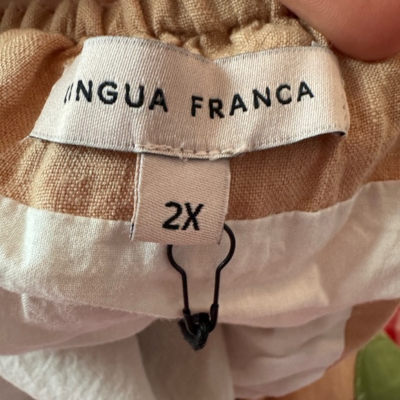 LINGUA FRANCA Patmos Patch Dress in Salmon Multi Size 2XL NWT - Picture 15 of 15